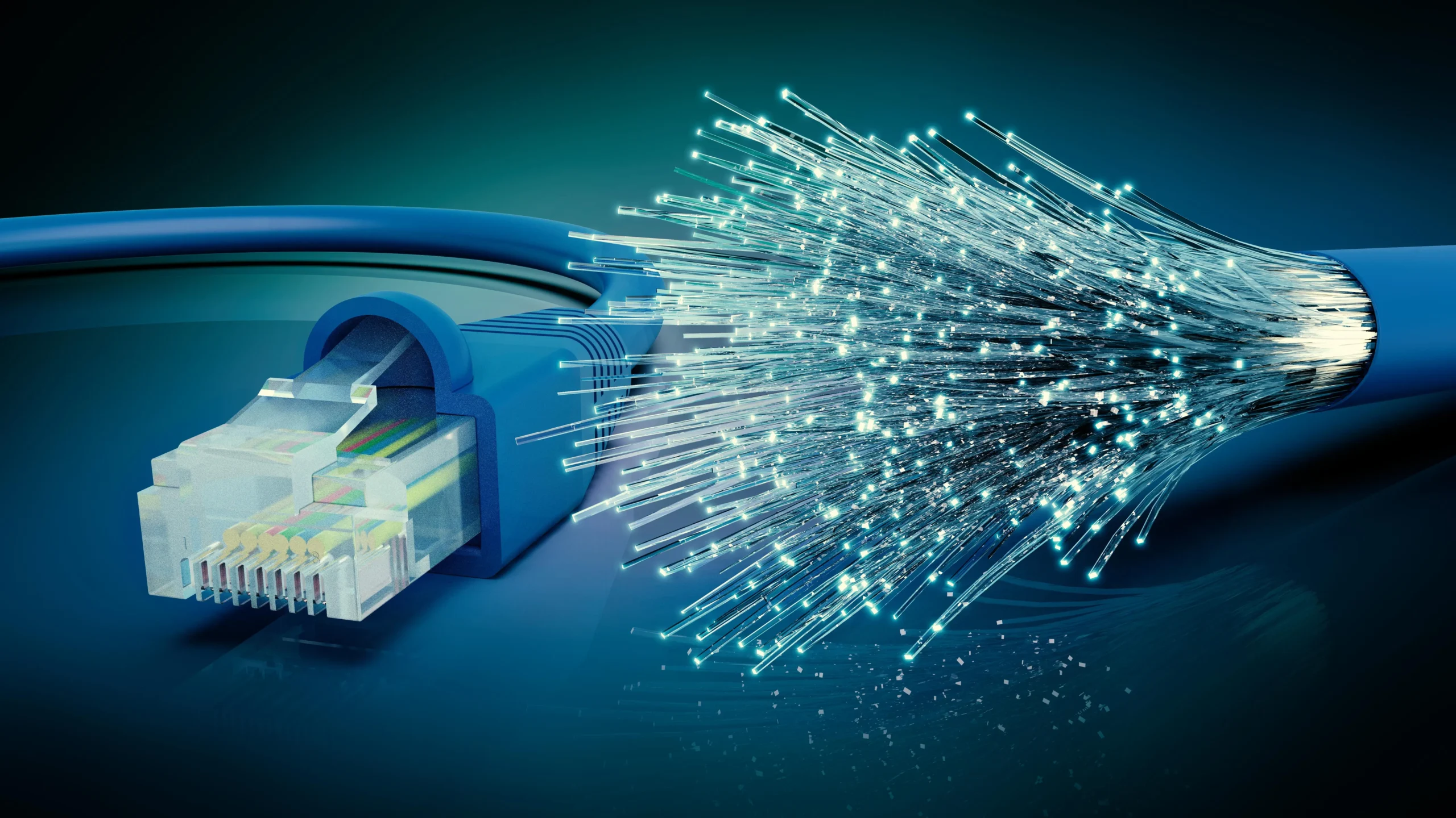 Internet Data – Fiber Optic Speed Records
