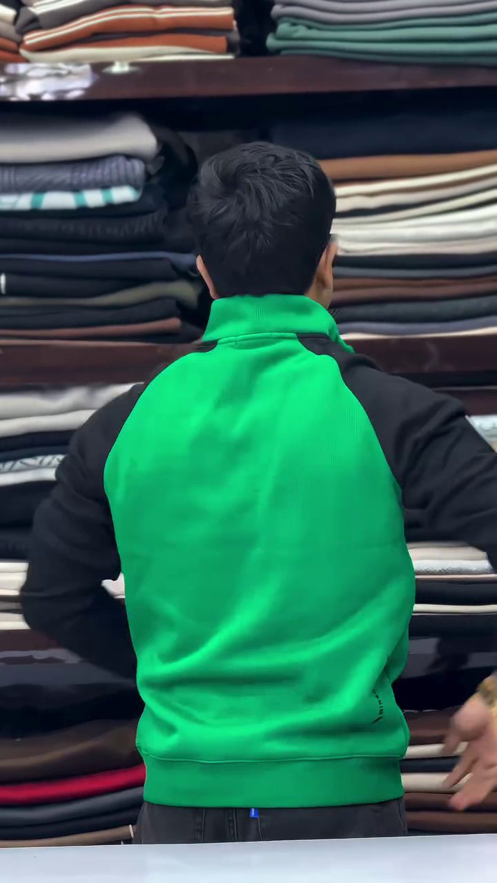 Urban Sport Zip-Neck Sweatshirt - Image 4