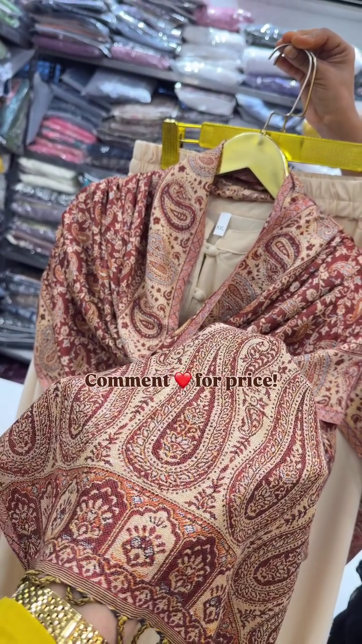 Paisley Grace Kurta Set with Dupatta - Image 2