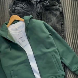 Urban Edge Hoodie & Denim Combo