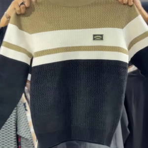 Textured Winter Sweater for Men