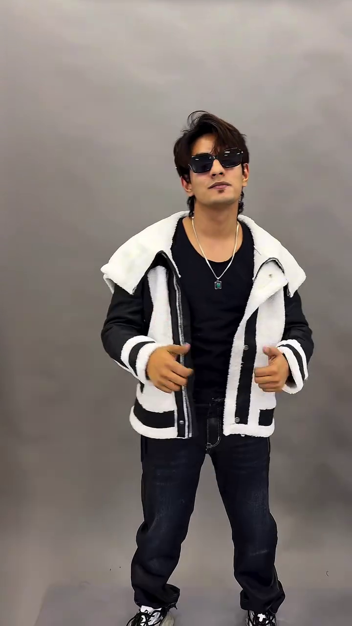 Urban Frost Hooded Faux Shearling Jacket - Image 2