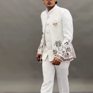 Ivory Regal Designer Suit