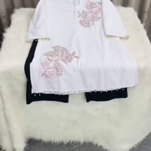 White Embroidered Co-Ord Set