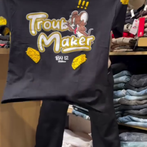 Black Graphic Oversized T-Shirt