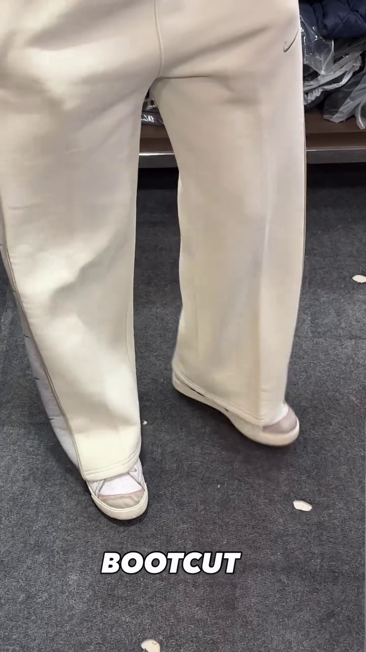 Bootcut Cream Pants - Image 2