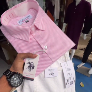 Classic Polo Shirt & Denim Combo