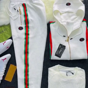 White Designer Tracksuit