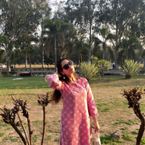 Pink Traditional Festive Outfit