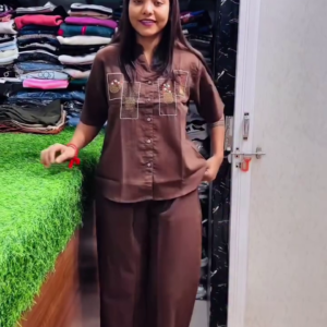 Chocolate Brown Co-Ord Set