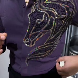 Lion Design Statement Shirt