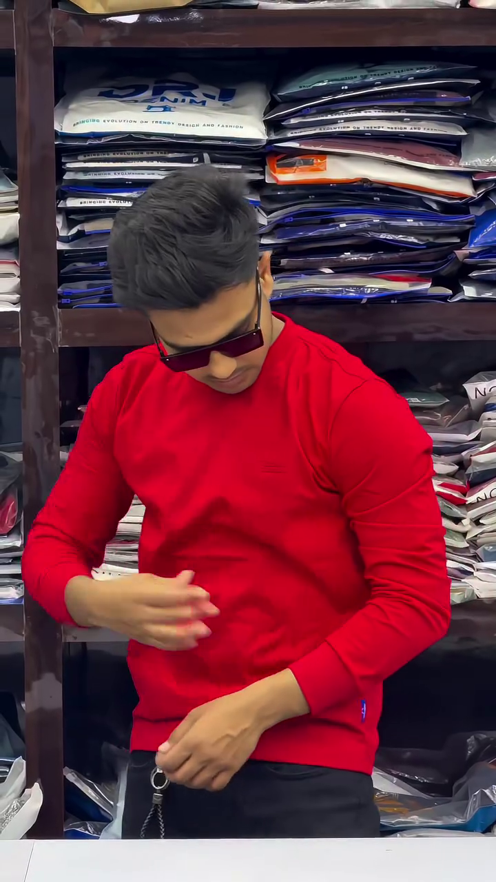 Black Long Sleeve Casual T-Shirt - Image 3