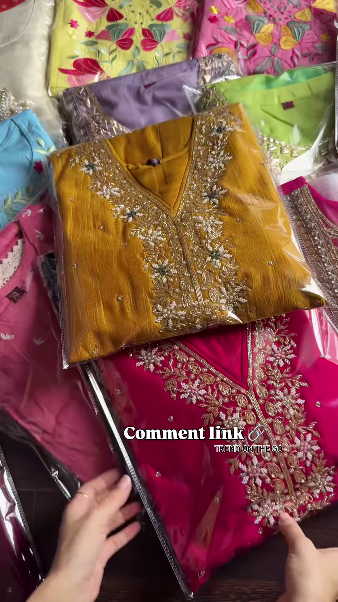 Luxury Silk Handwork Suit – Rich Festive Elegance 💚 - Image 4