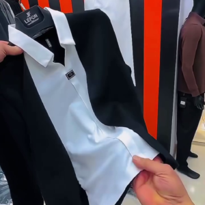 Black & White Polo Outfit