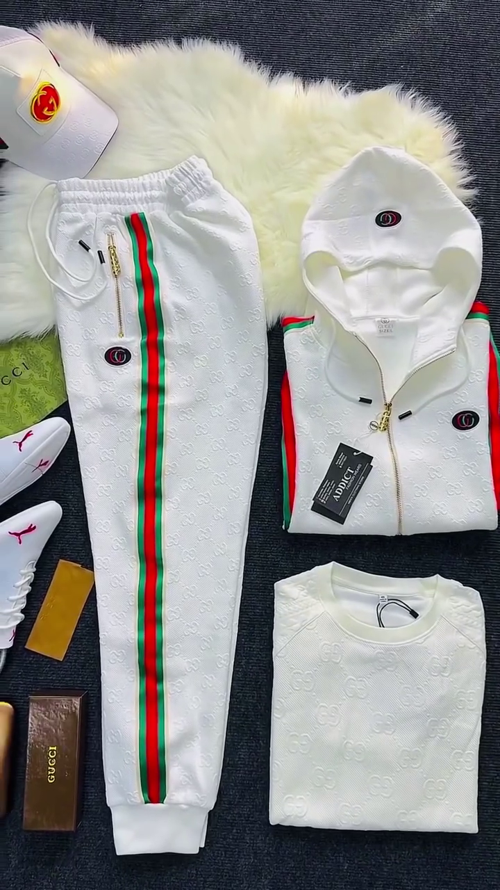 White Tracksuit Set - Image 2