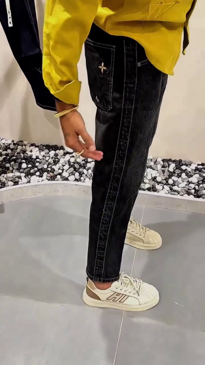 Black Slim Fit Denim - Image 2