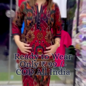 Bold Printed Ready-to-Wear Suit