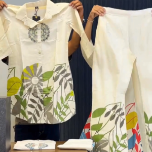 Trendy Printed Kurti Pant Set – Stylish Comfort
