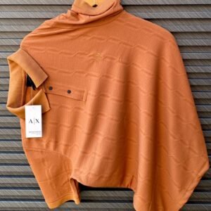 Men’s Premium Vertical Ribbed Knit Short-Sleeve Button-Up T-Shirt